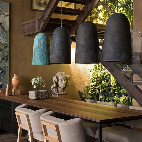 Lampada a sospensione - LAKUNA - Sergey Makhno Product - in rame / in ceramica / contemporanea