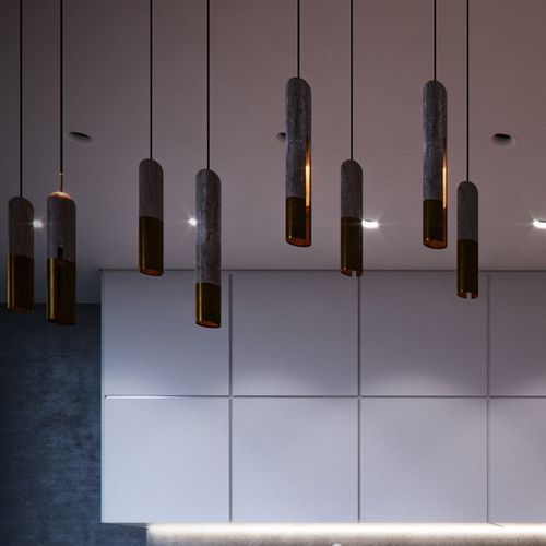 Lampada a sospensione - SOPILKA - Sergey Makhno Product - in ceramica / contemporanea / con cavo