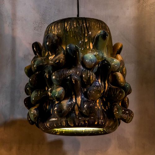 Lampada a sospensione - TETRA - Sergey Makhno Product - in ceramica / contemporanea / con cavo