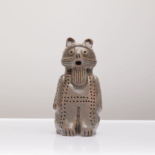 Scultura in ceramica - DIDO MUKHA - Sergey Makhno Product - a pavimento / marrone / animale