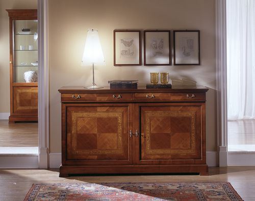 Credenza classica - D101 - MOLETTA MOBILI - in ciliegio / su misura / con cassetti