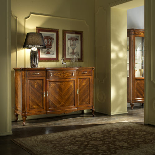 Credenza in stile - G 102 - MOLETTA MOBILI - in noce / su misura / con cassetti