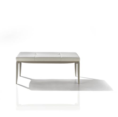 Panca fondoletto contemporanea - ST 602 - MOLETTA MOBILI - in pelle / in frassino / per uso residenziale