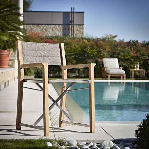 Sedia contemporanea - Nautilus - Arco arredi
Arco arredi - da esterno / in tessuto / con supporto in teak