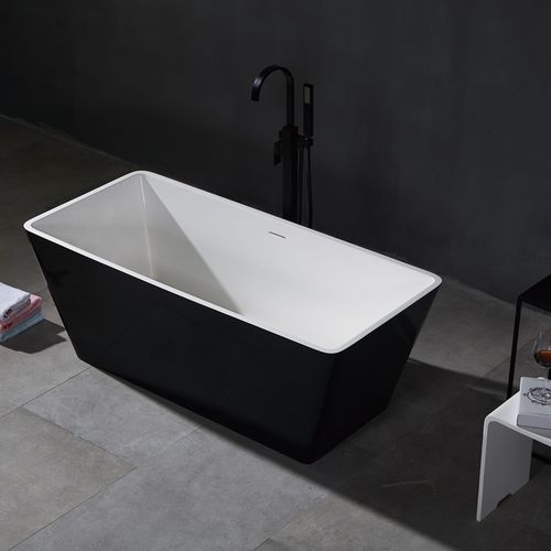 Vasca da bagno da appoggio - YL6052 - FOSHAN ARTLAND SANITARY WARE CO.LTd. - ad isola / ghisa minerale / in Corian®