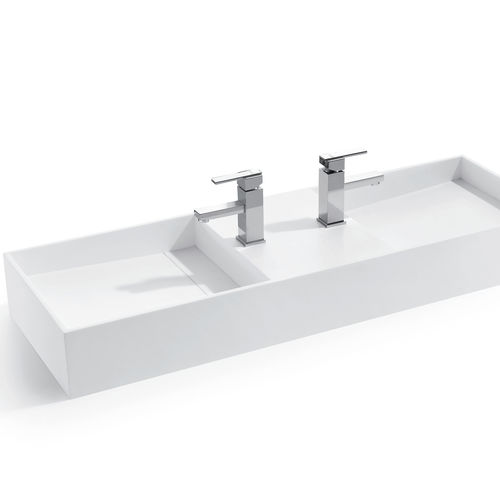 Lavabo da appoggio - YL1111 - FOSHAN ARTLAND SANITARY WARE CO.LTd. - ghisa minerale / in Solid Surface / su misura