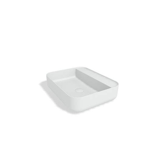 Lavabo da appoggio - YL3333 - FOSHAN ARTLAND SANITARY WARE CO.LTd. - in Solid Surface / rettangolare / contemporaneo