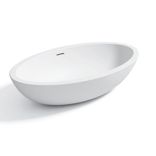 Lavabo da appoggio - FOSHAN ARTLAND SANITARY WARE CO.LTd. - in ceramica / ovale / contemporaneo