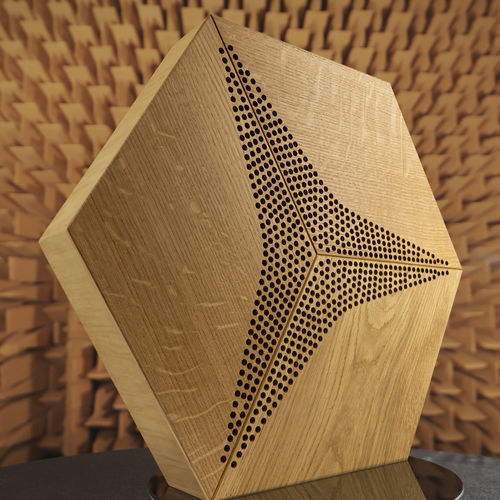 Pannello acustico per muro - HEXAGO CM-D FLAT - FORM AT WOOD - per soffitto / sospeso / in legno