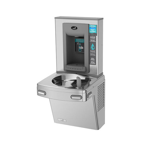 Fontanella con controllo elettronico - P8EBFY 503961E + 507000 - OASIS - senza contatto / da parete / da interno