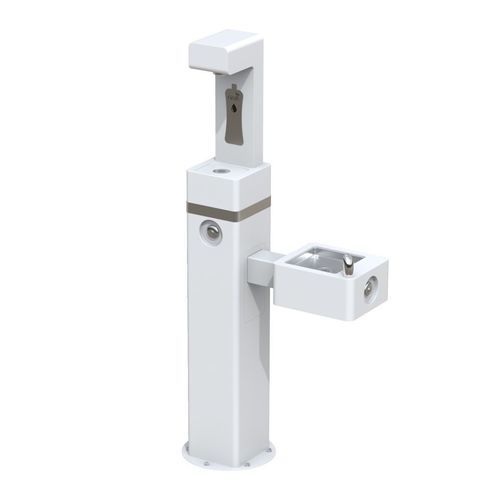 Fontanella antivandalismo - DUAL +1 - OASIS - da appoggio / da esterno / in plastica