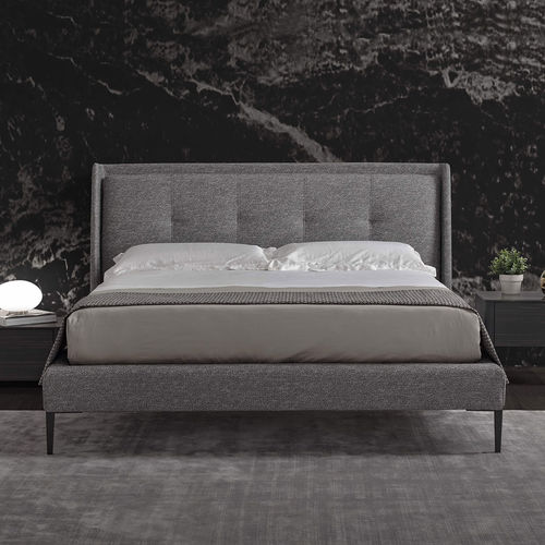 Letto matrimoniale - TERENCE - Conte - singolo / contemporaneo / imbottito