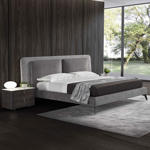 Letto matrimoniale - Conte - singolo / contemporaneo / imbottito