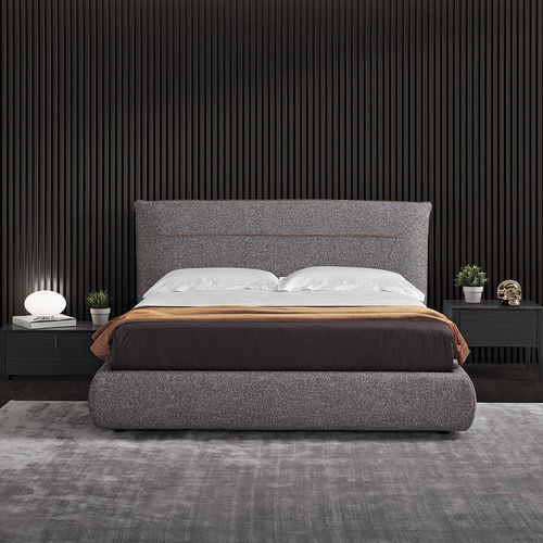 Letto matrimoniale - RANIA - Conte - singolo / contemporaneo / imbottito
