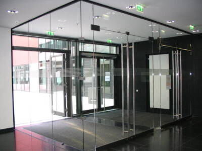 Cerniera per porta a vetri - Jumbo  - Casma - in acciaio inossidabile / girevole / contract