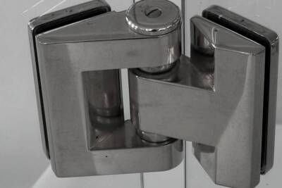 Sistema scorrevole in alluminio - Invisible connection - Casma - per porta in vetro / a libro / per ristorante