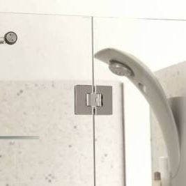 Cerniera per porta di doccia - Casma - in metallo / contemporanea