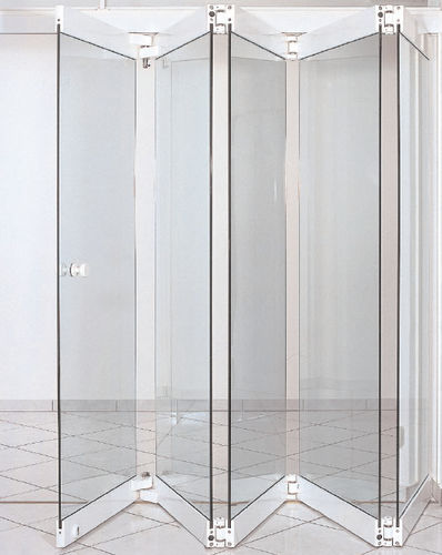 Sistema scorrevole in alluminio - 100 & 200 series - Casma - per porta in vetro / a libro