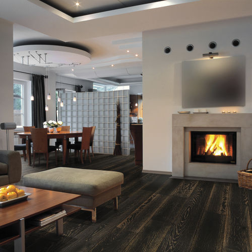 Parquet multistrato - TAGUS - Ribadao Wood Boutique - in rovere / in legno di latifoglie / spazzolato