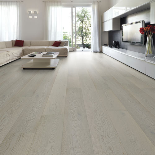 Parquet multistrato - TUA - Ribadao Wood Boutique - in rovere / in legno di latifoglie / spazzolato