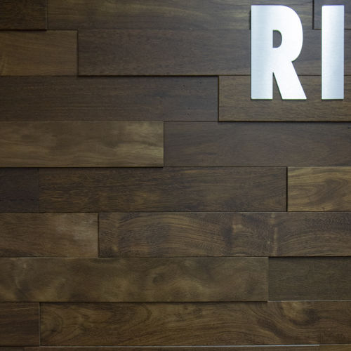 Rivestimento murale in legno massiccio - Ribadao Wood Boutique - in wengé / liscio / oliato