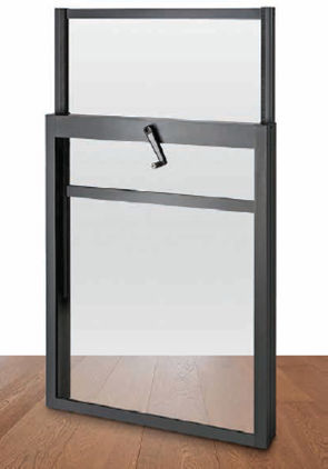 Parete retrattile - UP&DOWN STANDARD - ILISUN - a vetrina / professionale