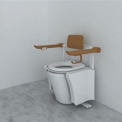Copriwater elettronico - L002-000 - Oceanwell - per disabili / in plastica / bianco