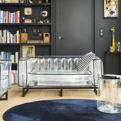 Divano contemporaneo - YOMI STYLE - MOJOW DESIGN - da esterno / in poliuretano / impermeabile