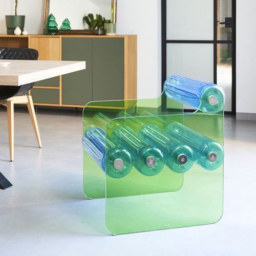 Poltrona contemporanea - MW04  - MOJOW DESIGN - in poliuretano / in vetro / personalizzabile