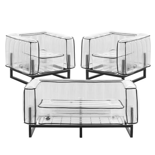 set lounge da giardino contemporaneo - MOJOW DESIGN