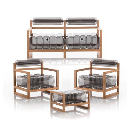 set lounge da giardino contemporaneo - MOJOW DESIGN