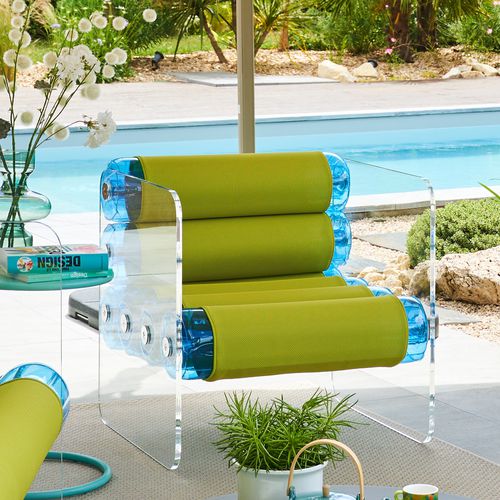 Poltrona design originale - MW01 - MOJOW DESIGN - in poliuretano / in PMMA / personalizzabile