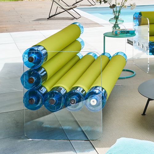 Divano compatto - MW01 - MOJOW DESIGN - design originale / da esterno / in tessuto