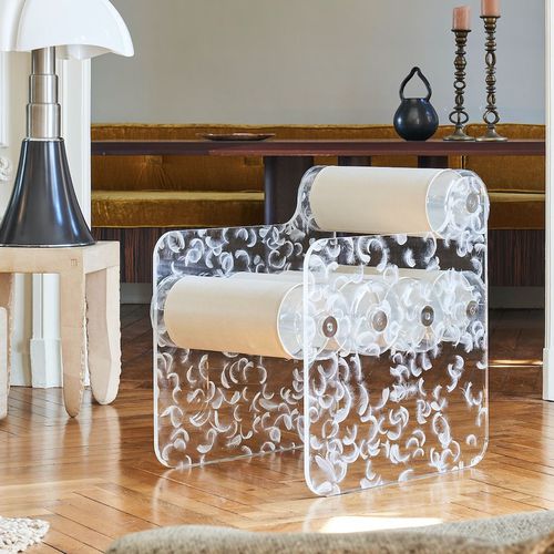 Sedia design originale - MW04 "FEATHERS" EDITION - MOJOW DESIGN - da esterno / da interno / in ecopelle