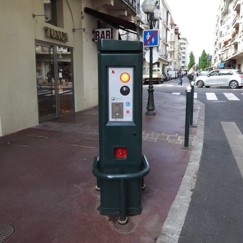 Dissuasore in acciaio - Sitaccess - BORNES ESCAMOTABLES ET SYSTEMES - BES - di controllo accessi / fissa / in acciaio inossidabile