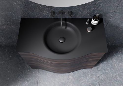 Lavabo da incasso - DUNE - Sanchis Muebles de Baño - in composito / singolo / rotondo