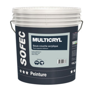 Pittura di fondo - MULTICRYL - Sofec - indoor / per muro / per soffitto
