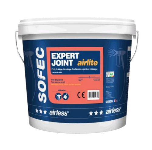 Intonaco di lisciatura - EXPERT - Sofec - di giunzione / da interno / per cartongesso