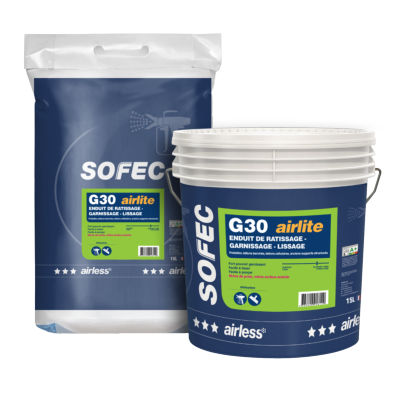 Intonaco sigillante - AIRLITE G30 - Sofec - di preparazione / da interno / per muro