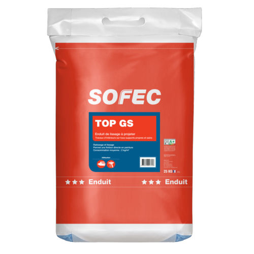 Intonaco di lisciatura - TOP GS - Sofec - di finitura / da interno / per cartongesso