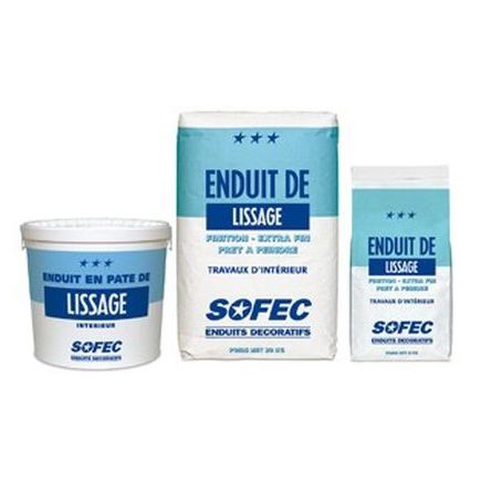 Intonaco di lisciatura - FINE RENDER - Sofec - di finitura / da interno / per muro