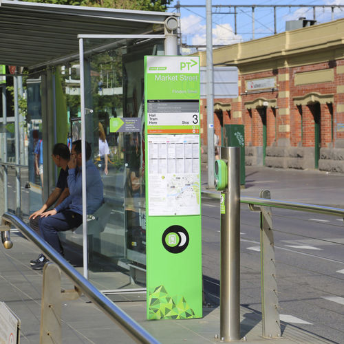 Totem di segnalazione - FLEXISIGN - CIVIQ - pubblicitario / LED