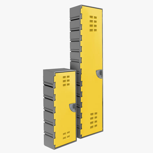 Armadietto spogliatoio in polietilene - FLEXILOCKER CUBELOK - CIVIQ - per ufficio / per scuola / per centro benessere