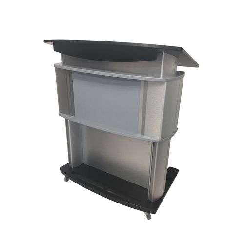 Podio da conferenza - MOTORIZED ACCESSIBLE - Podium pros - seduto-in piedi / con rotelle / con porta USB