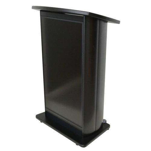 Podio da conferenza - H2W DIGITAL DISPLAY - Podium pros - seduto-in piedi / con display digitale / in alluminio