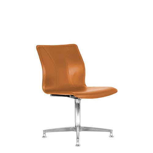 Sedia da ufficio contemporanea - BB641.1  - kleos (Europe) SE - da interno / in pelle / in metallo