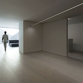 Profilo luminoso a muro - SKY-06B  - COLORS LIGHTING - LED / contract