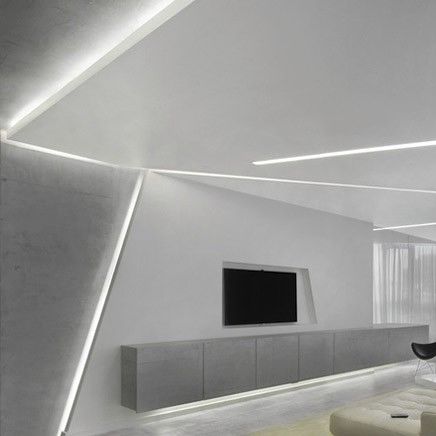 Profilo luminoso ad incasso - LR10324 - COLORS LIGHTING - LED / sistema d'illuminazione modulare / contract