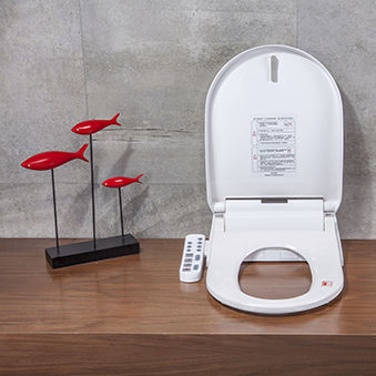 Copriwater elettronico - TB-325Z - Zhejiang Tejieer intelligent sanitary ware co.ltd - in ceramica