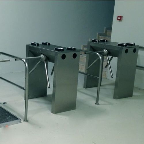 Tornello tripode - OTT 262 D - Oskar Turnstiles System - per controllo accesso / in acciaio inossidabile / per edifici pubblici